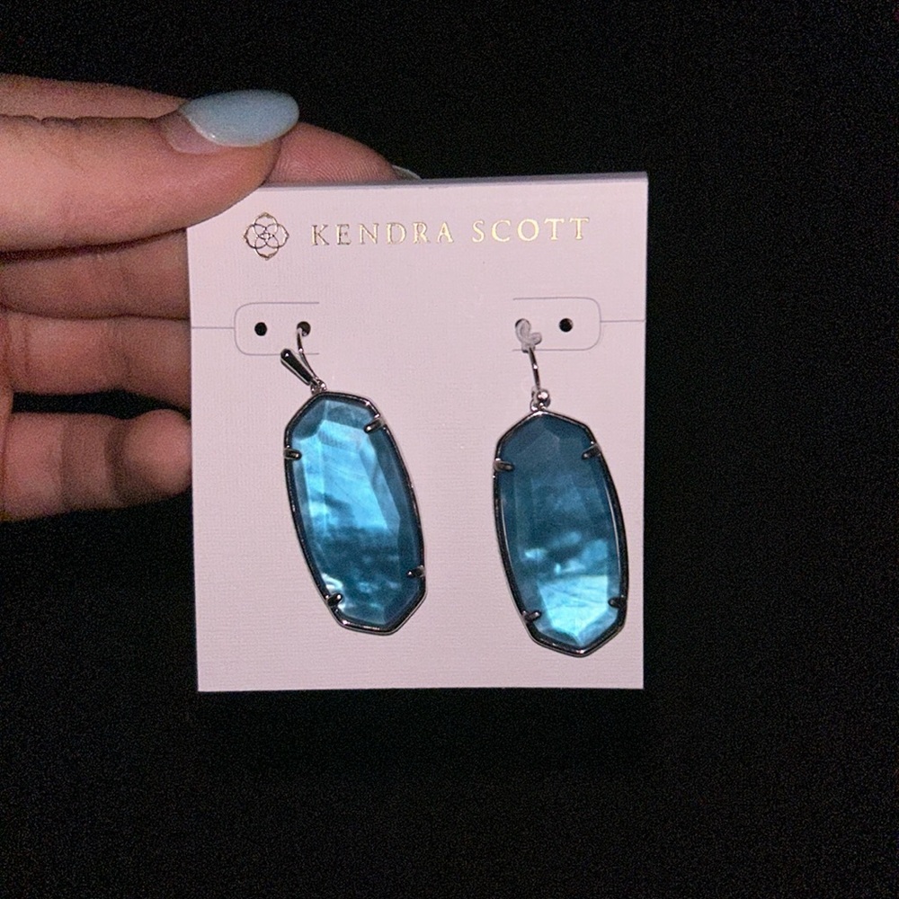 Blue Kendra Scott Earrings